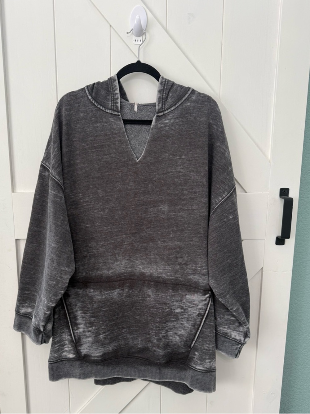 Free People Get It Hoodie In Grey Size large